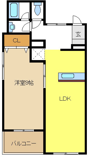 新宿ビルの間取り
