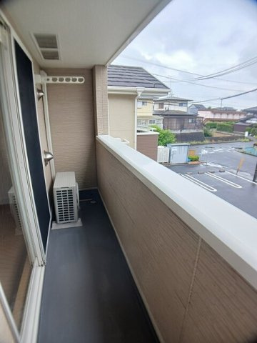 グリーンヒルズ・カーサ　Ｅのバルコニー
