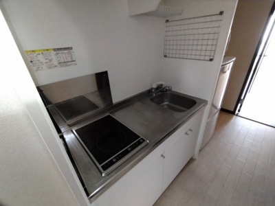 【キッチン】 | レオネクストシャイン宮内 | シングルレバー設置　シンク広めです♪