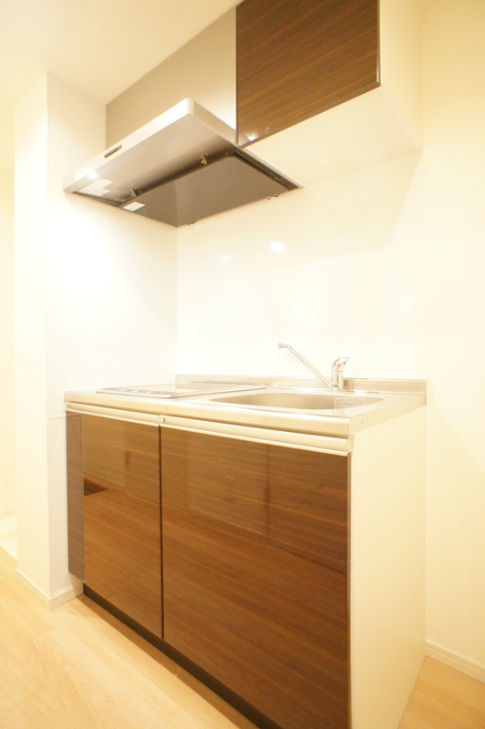 コンパクトなキッチンで掃除もラクラク