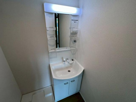 使いやすい洗面所です