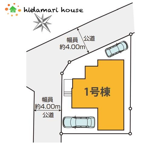 桶川市朝日2期　新築戸建　GRACE01の区画図