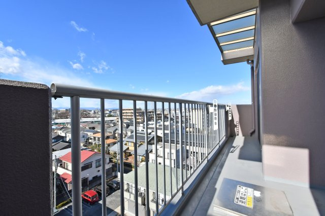 オーベル大宮・東宮原のバルコニー