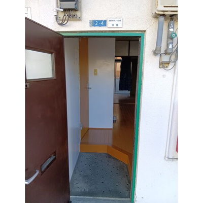 【玄関】 | アオイ荘アパート