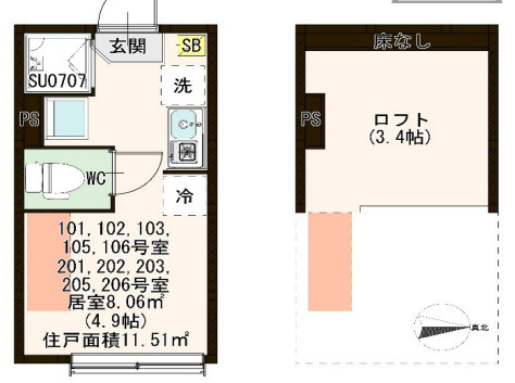 【間取り】 | モア上石神井