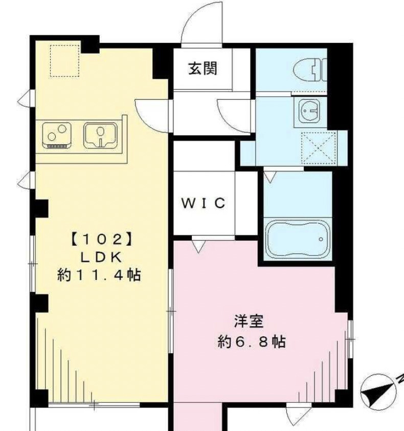 ラシーネの間取り