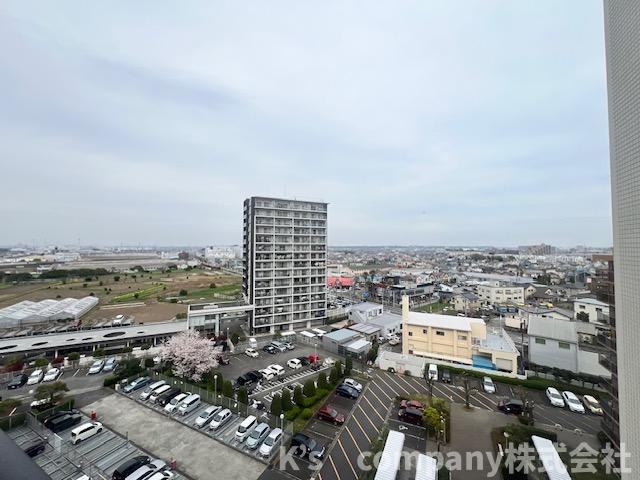 ●茅ヶ崎市今宿　ダイアパレス・エクシード茅ヶ崎　1007号室の展望|10階からの眺望