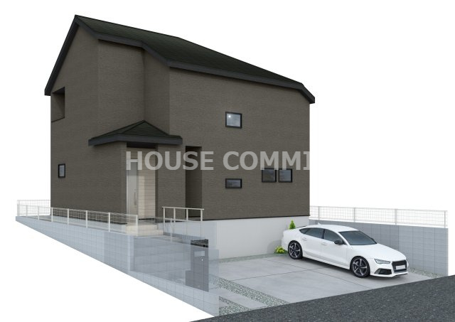 旭が丘二丁目　新築戸建ての外観