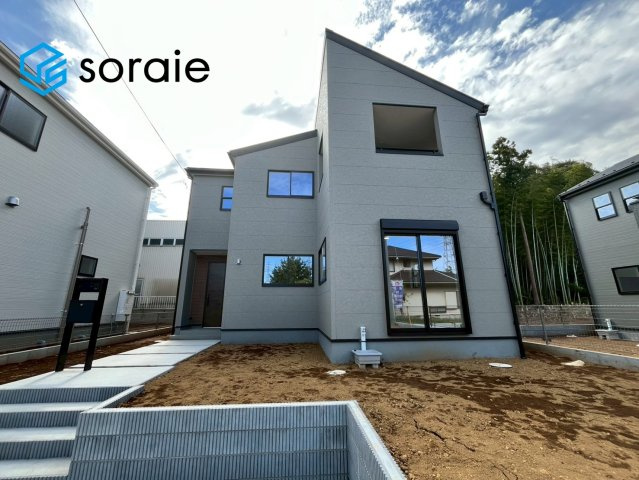 川越市下小坂　全5棟　新築戸建　リーブルガーデンの外観|4/18撮影