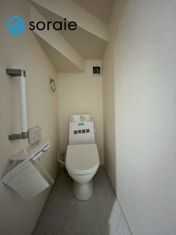 川越市下小坂　全5棟　新築戸建　リーブルガーデンのトイレ|4/18撮影