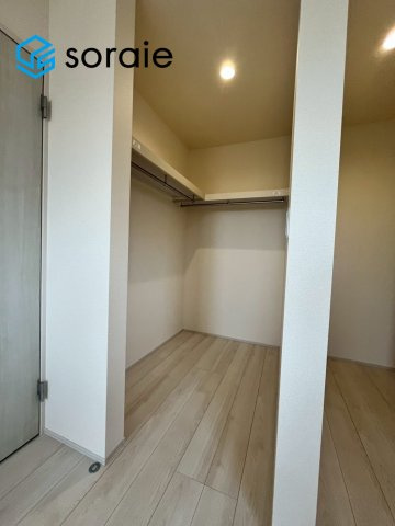 川越市下小坂　全5棟　新築戸建　リーブルガーデンの収納|4/18撮影