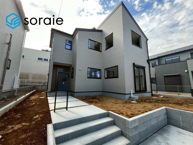 川越市下小坂　全5棟　新築戸建　リーブルガーデンの外観|4/18撮影