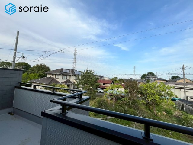 川越市下小坂　全5棟　新築戸建　リーブルガーデンの展望|4/19撮影