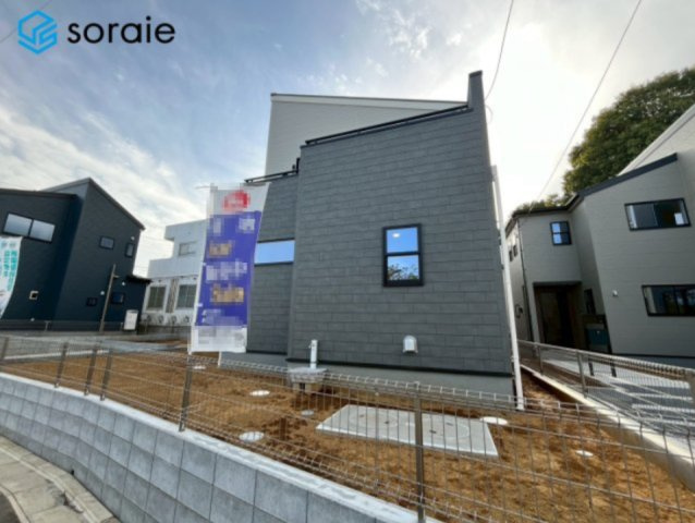 川越市下小坂　全5棟　新築戸建　リーブルガーデンの外観|4/19撮影