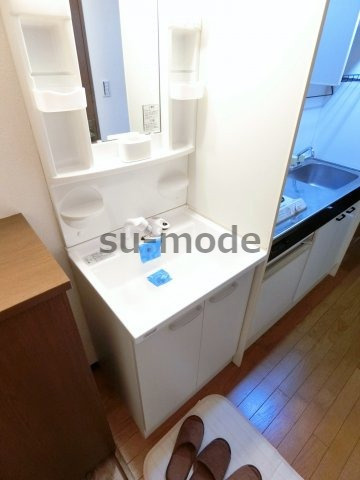 パルコート若園の洗面所