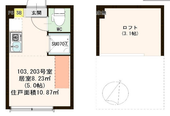 【間取り】 | アイビーメドウ千川