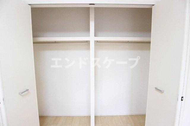 メゾン　ファミールⅡの収納|高崎、前橋のお部屋探しはエンドスケープまで！お客様の理想お聞かせ下さい♪