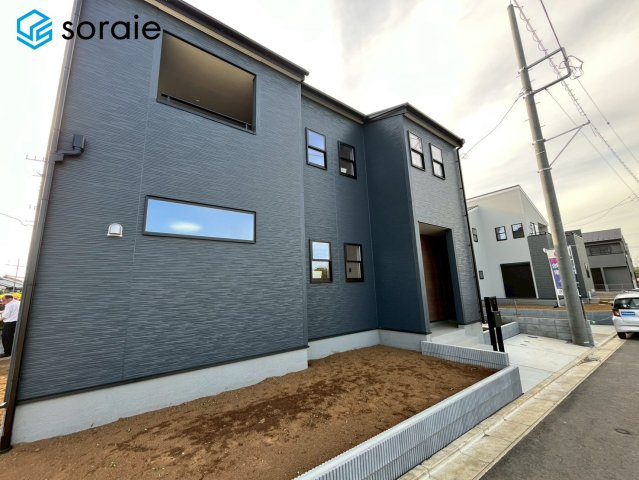 川越市下小坂　全5棟　新築戸建　リーブルガーデンの外観|4/19撮影