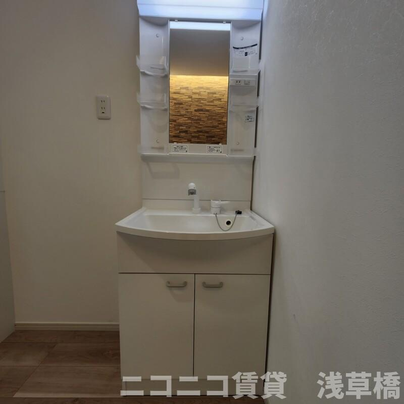 MELDIA梅島Ⅸの洗面所