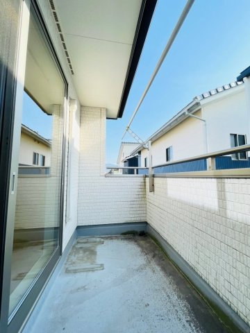 幸田町菱池のバルコニー