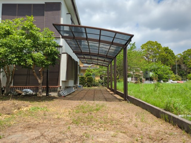 大網白里市木崎　中古戸建の駐車場|駐車場があるので、車を買う予定の方も安心です