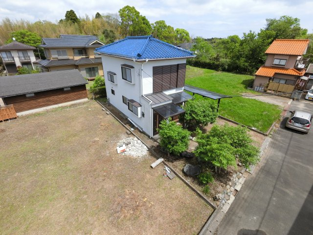 大網白里市木崎　中古戸建の外観|おしゃれな外観です
