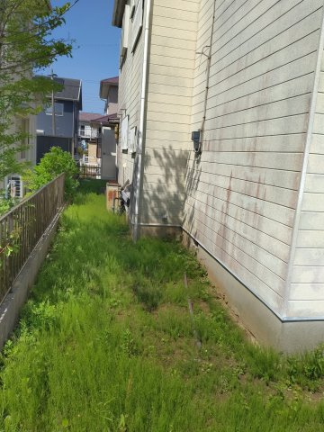 九十九里町片貝　中古戸建の庭