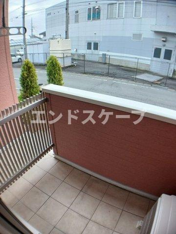 アリエッタⅠのバルコニー|高崎、前橋のお部屋探しはエンドスケープまで！お客様の理想お聞かせ下さい♪
