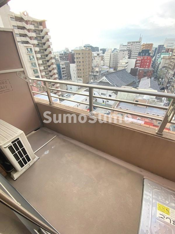 セイワパレス長堀南のバルコニー