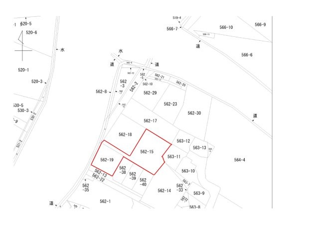 下松市望町五丁目の地図|土地形状図