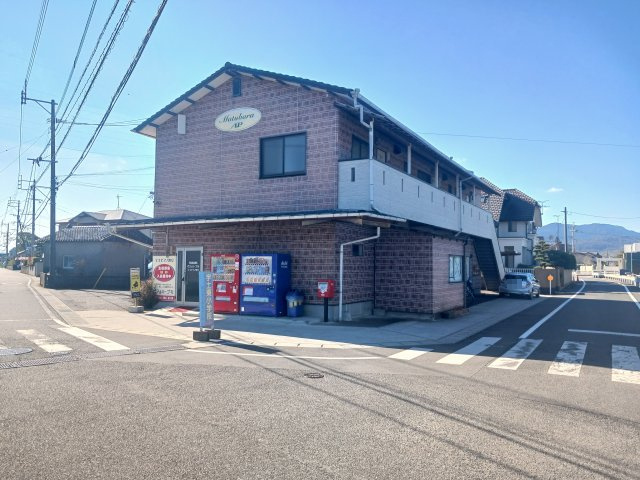 宇土市松原町の一棟アパートの外観
