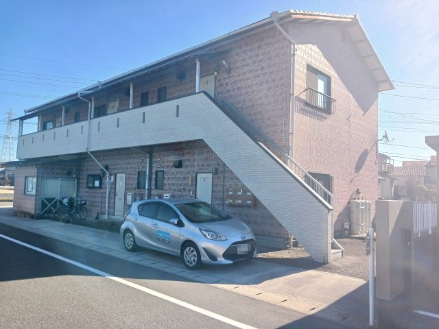 宇土市松原町の一棟アパートの外観
