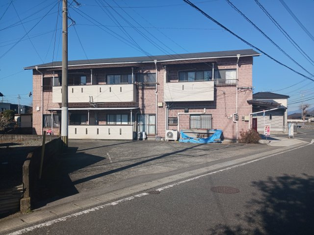 宇土市松原町の一棟アパートの外観
