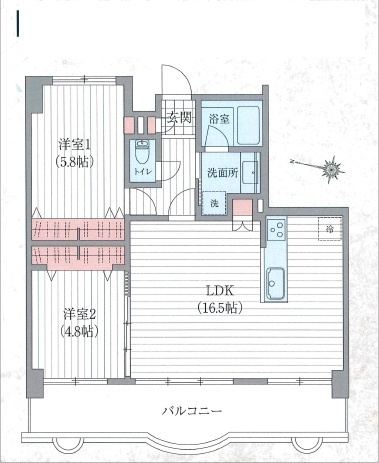 【間取り】の画像