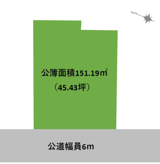 【土地図】 | 四街道市もねの里4丁目　建築条件付売地　総武線【物井】駅