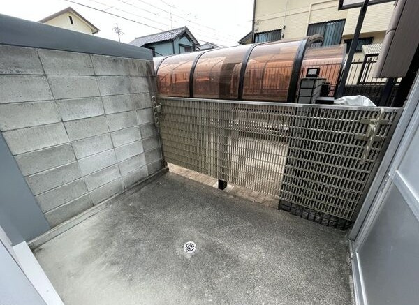 Ｍフラットのバルコニー