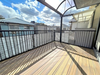 【バルコニー】 | 枚方市三矢町戸建