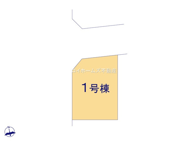【区画図】 | 名古屋市南区元桜田町４丁目63『仲介料無料』新築戸建て | 1号棟