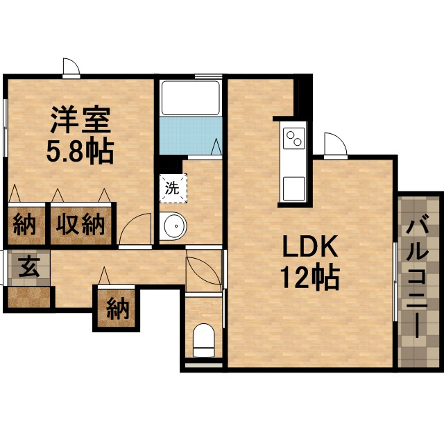 エルカミーノレアルの間取り
