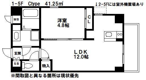 ロジュマン エスト【キャッシュバック対象物件】の間取り