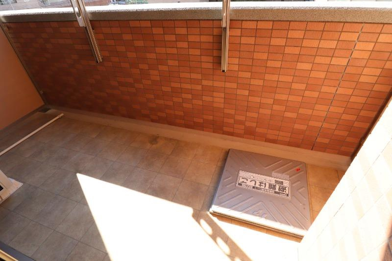 レジディア新大阪IIのバルコニー