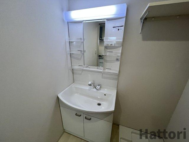 プルメリア関大前の洗面所