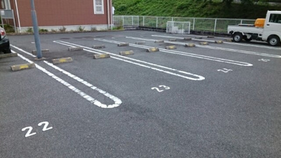 【駐車場】 | エフルゲンスＢ | 駐車場完備です