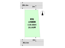 尼崎市次屋１丁目売り土地の画像