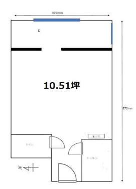 ＵＭビル（旧ビル名　第一梅新会館）の間取り