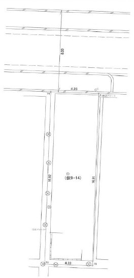 大阪市旭区中宮2丁目　土地