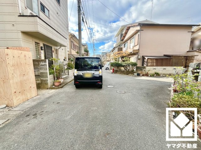 宇治市小倉町西浦の前面道路含む現地写真|1月23日　現地写真更新