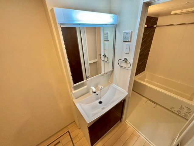 ヴィラ・フェリーチェの洗面所