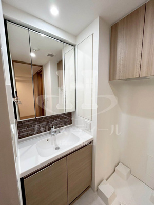 【独立洗面台】 | ザ・パークハビオ蕨 | 使いやすい独立洗面台です