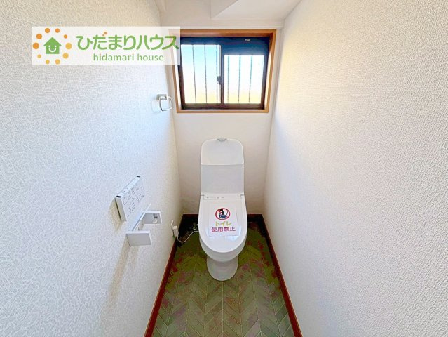【トイレ】 | 取手市新取手５丁目　中古戸建 | トイレは1F、2F共に完備！取り合いになることがありませんね(^^)/